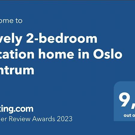 Lovely 2-Bedroom Vacation Home In Oslo ! Bagian luar foto
